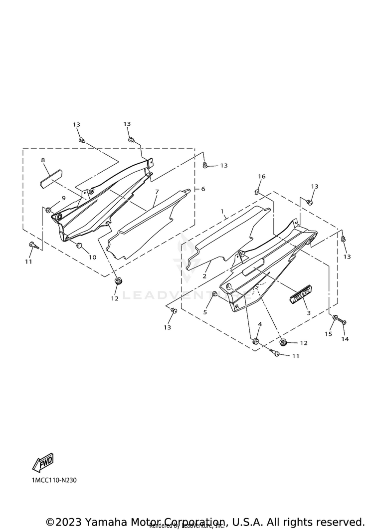 Side Cover Schematic