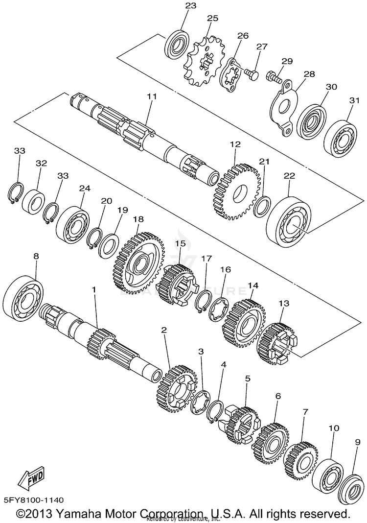 Transmission Schematic