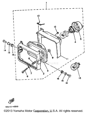 Headlight Schematic