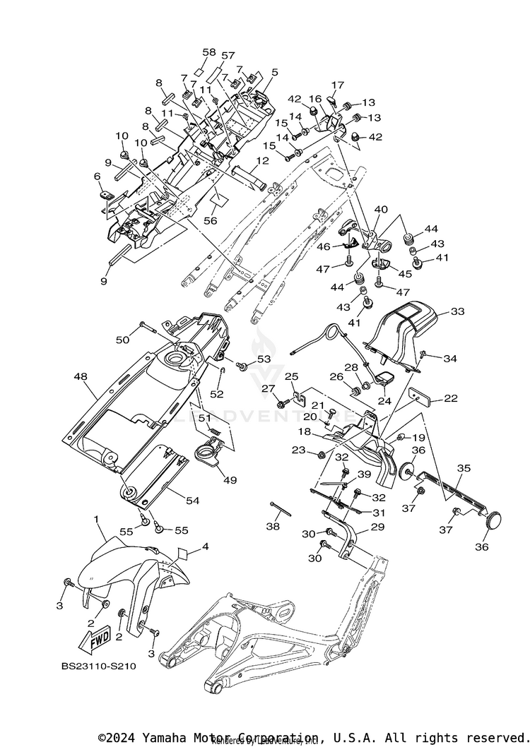 Fender FZ09 CA - FZ09HCR - 2017 Schematic