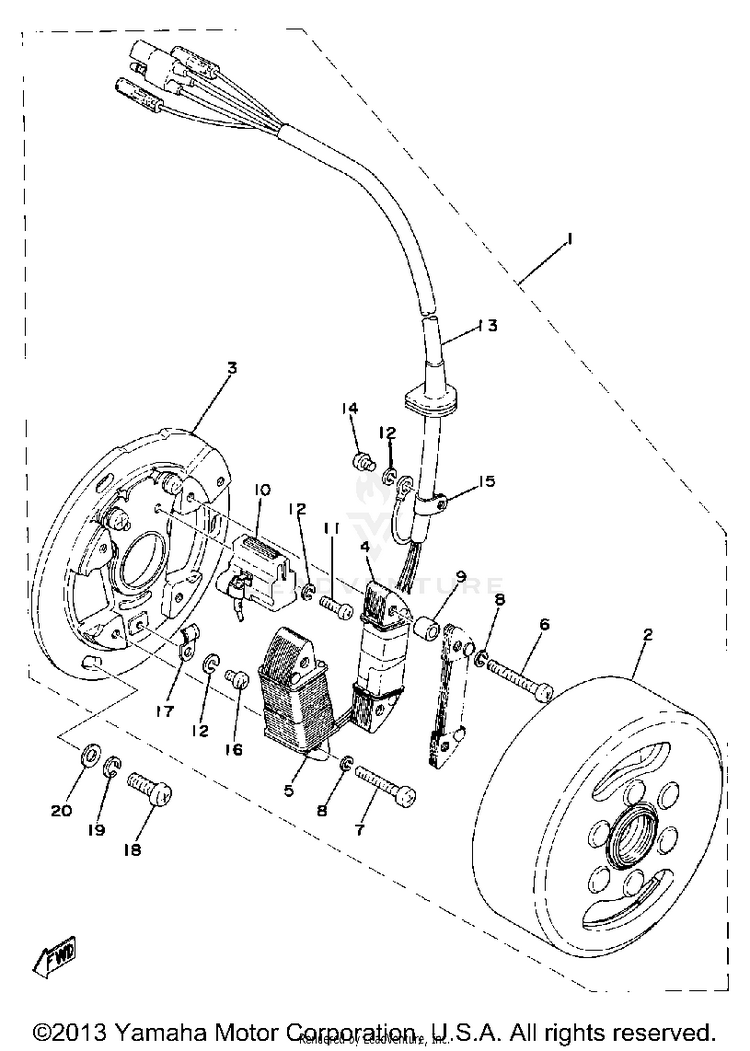 C - D - I - Magneto Schematic