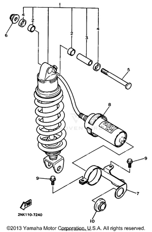 Rear Shocks Schematic