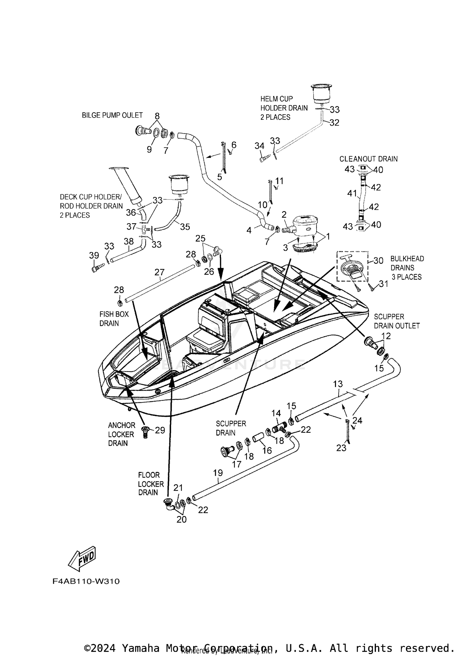 DECK DRAIN FITTINGS