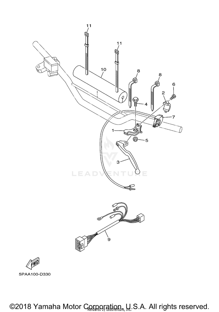 Handle Switch Lever Schematic