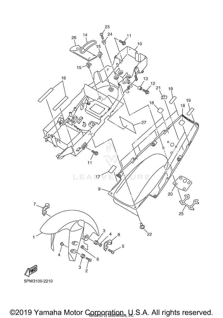 Fender R1 - YZFR1RC - 2003 Schematic