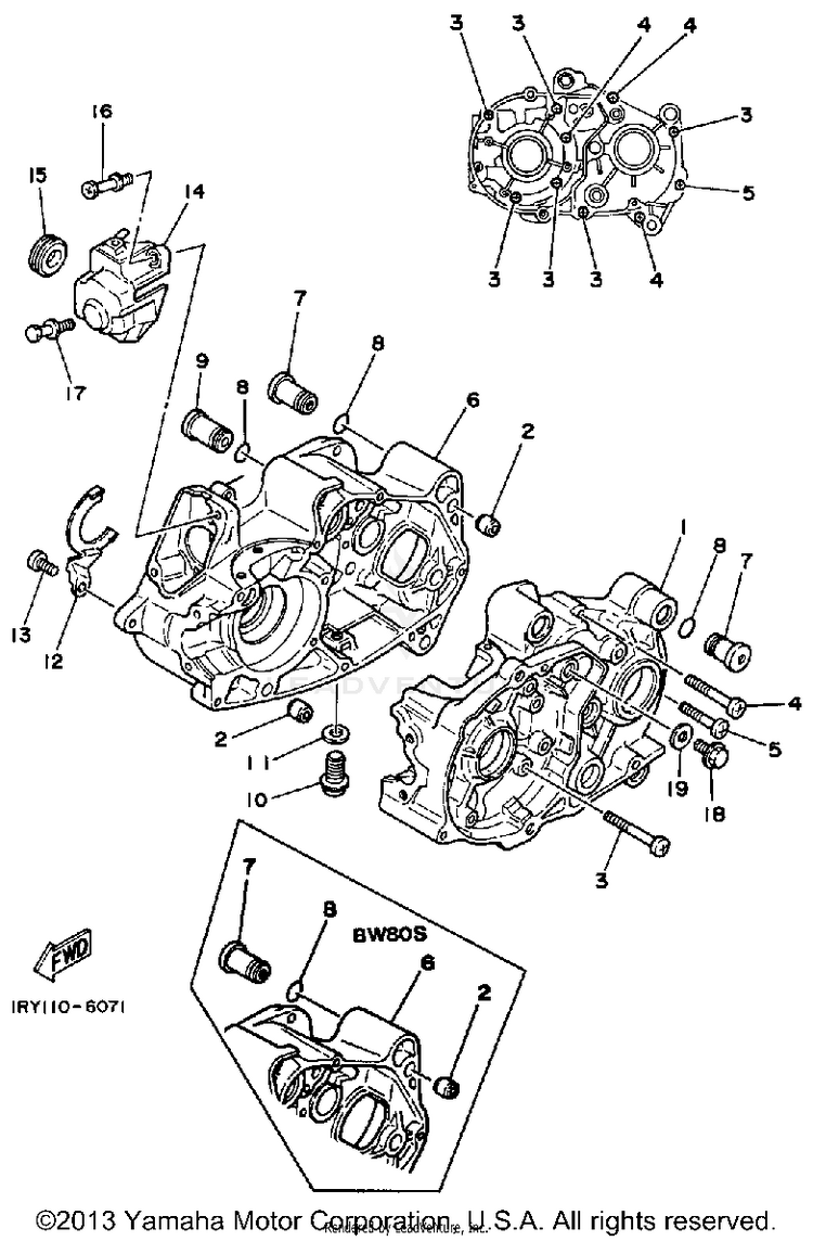 Crankcase Schematic