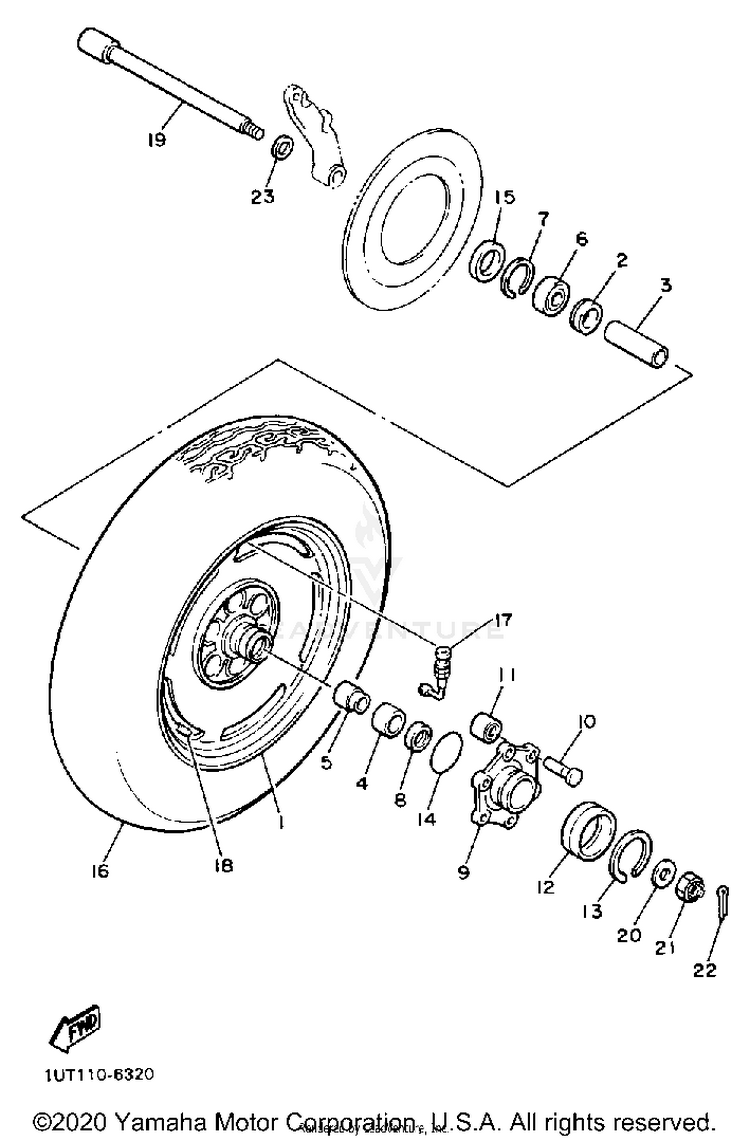 Rear Wheel Schematic