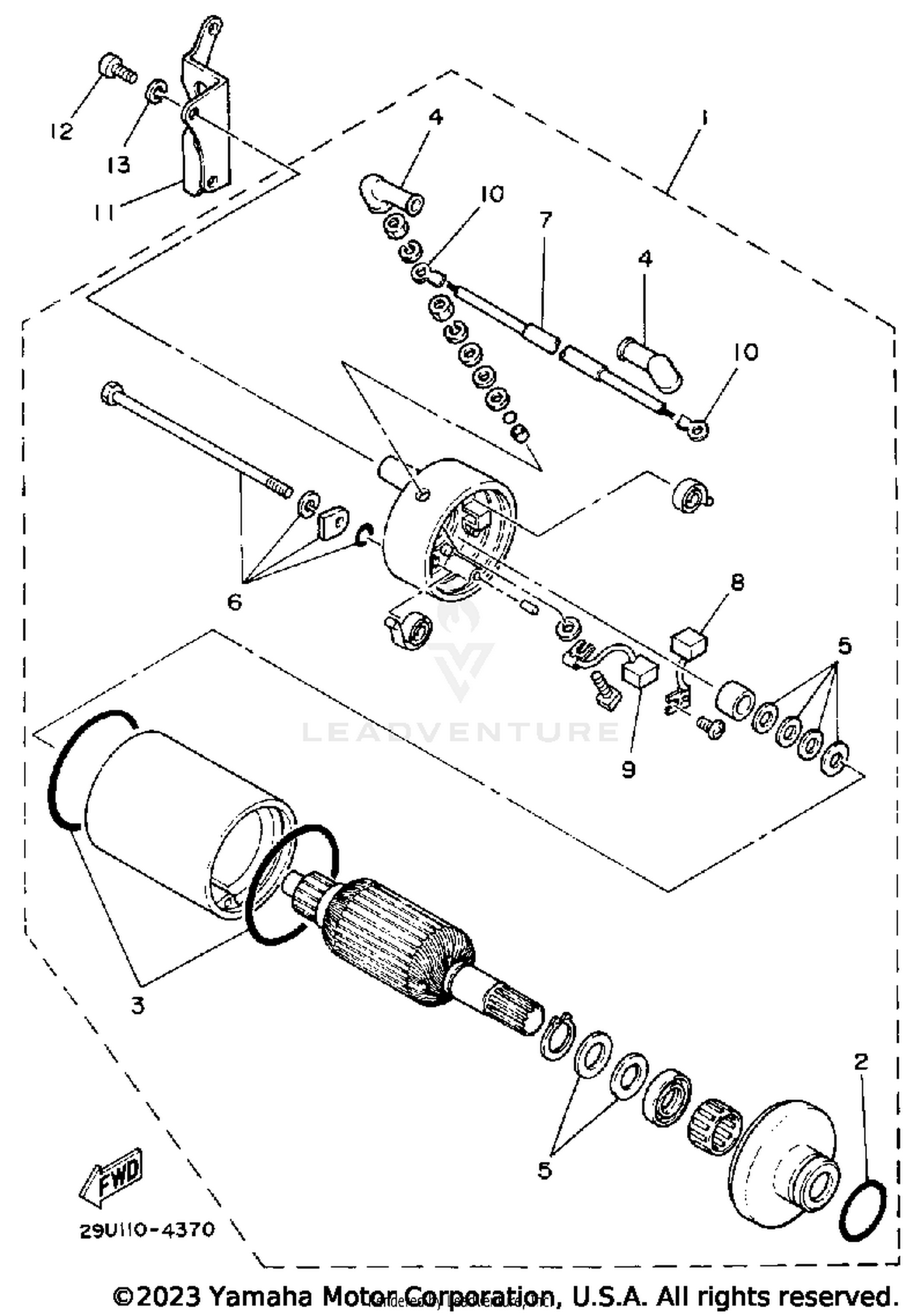STARTING MOTOR