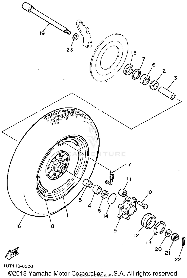 Rear Wheel Schematic
