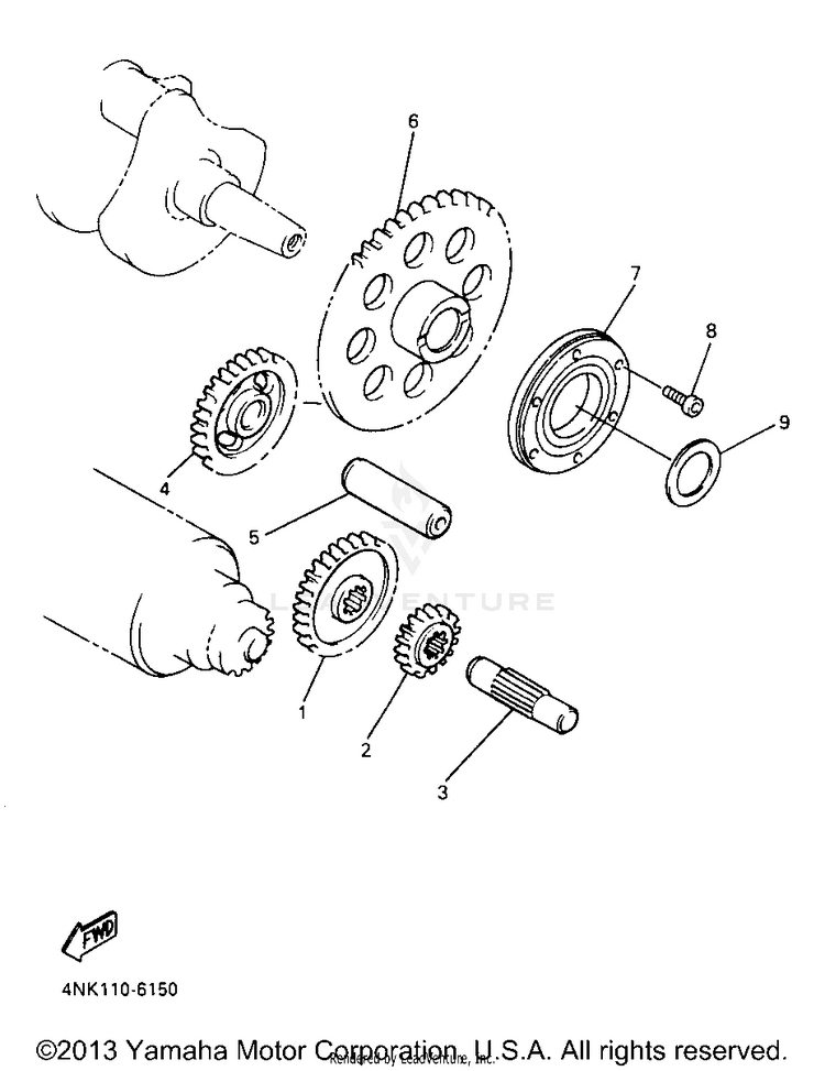 Starter Clutch Schematic
