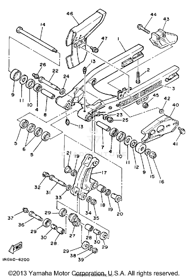 Swing Arm Schematic