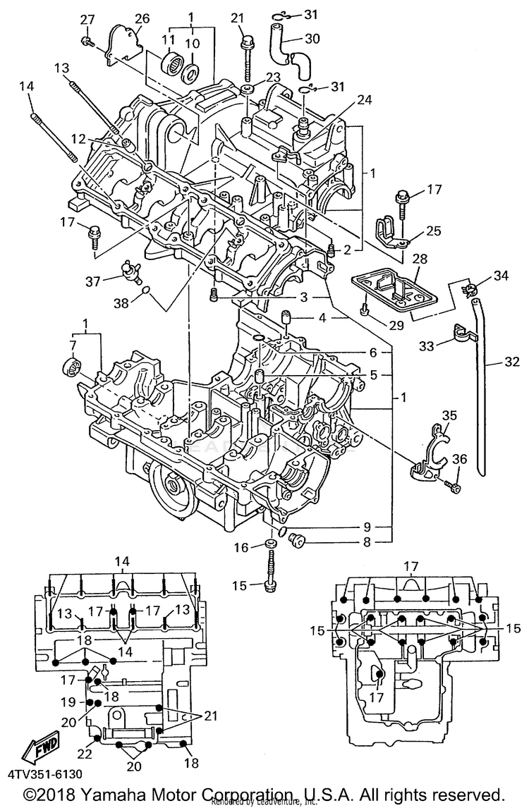 Crankcase Schematic