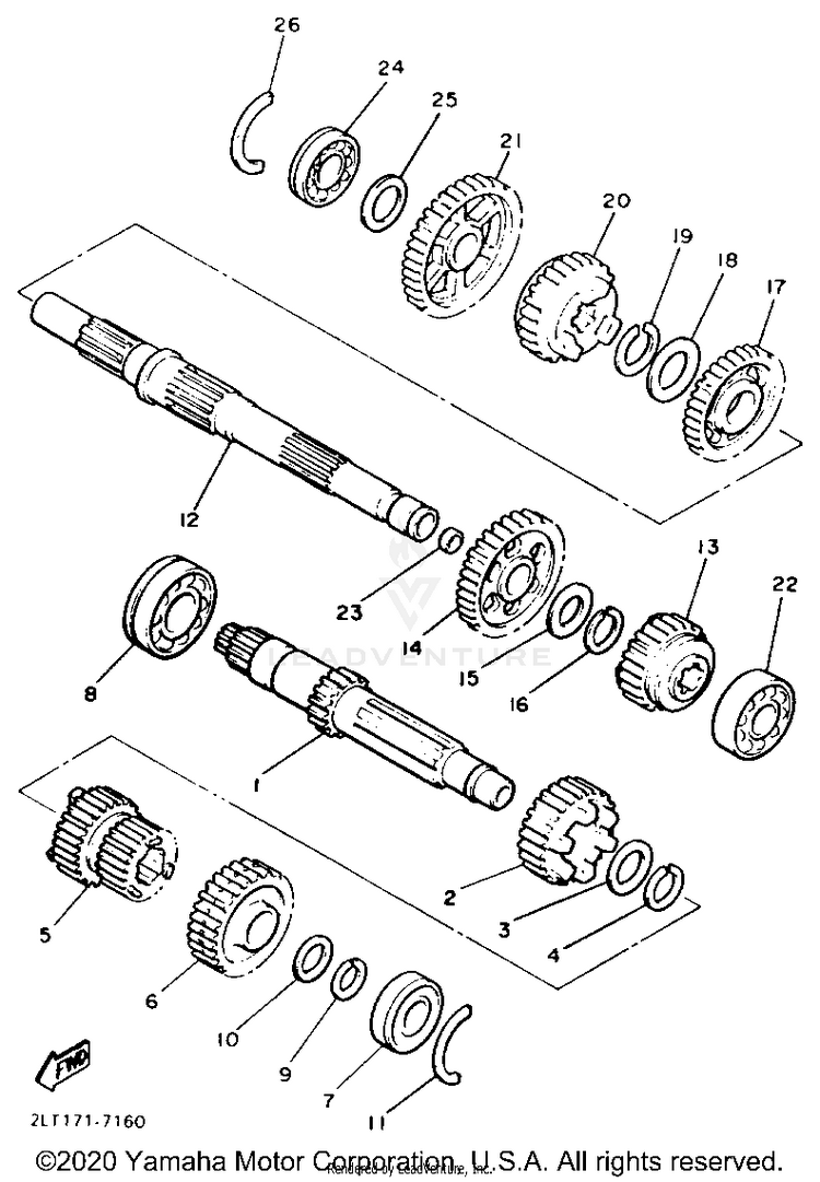 Transmission Schematic