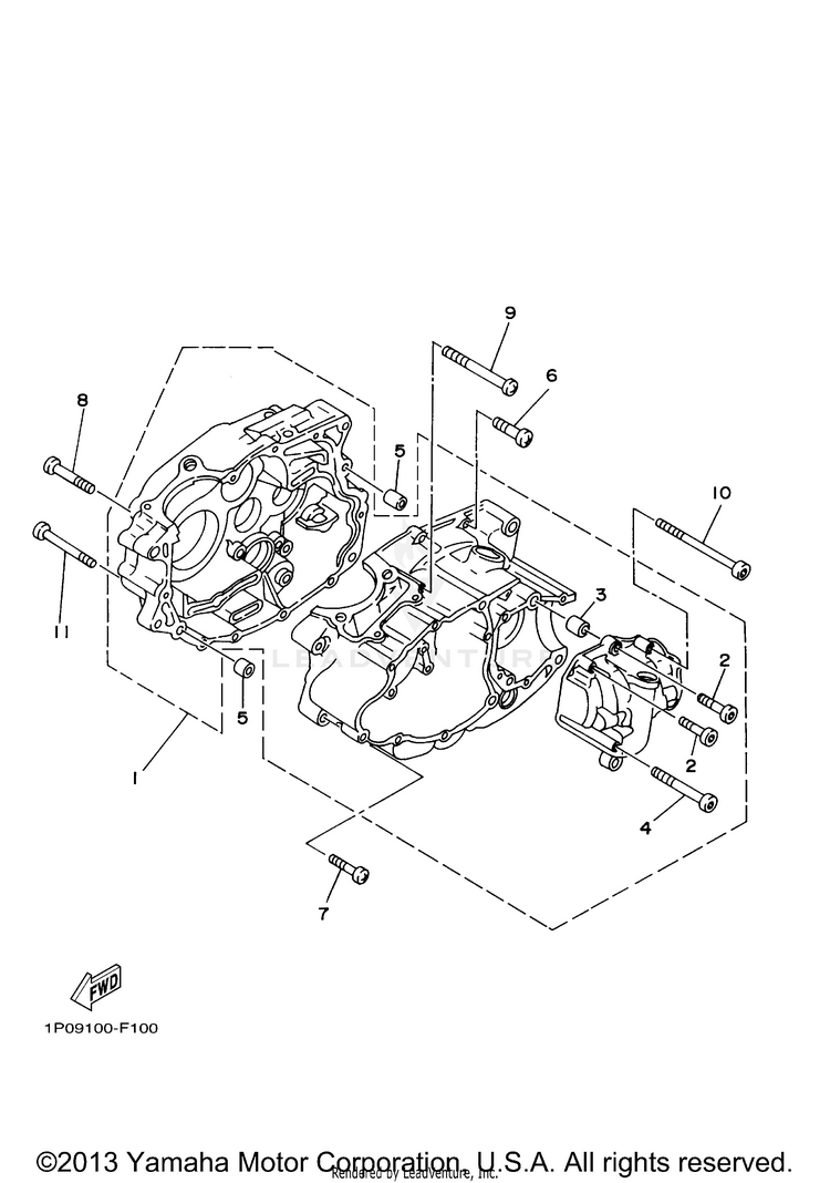 Crankcase Schematic