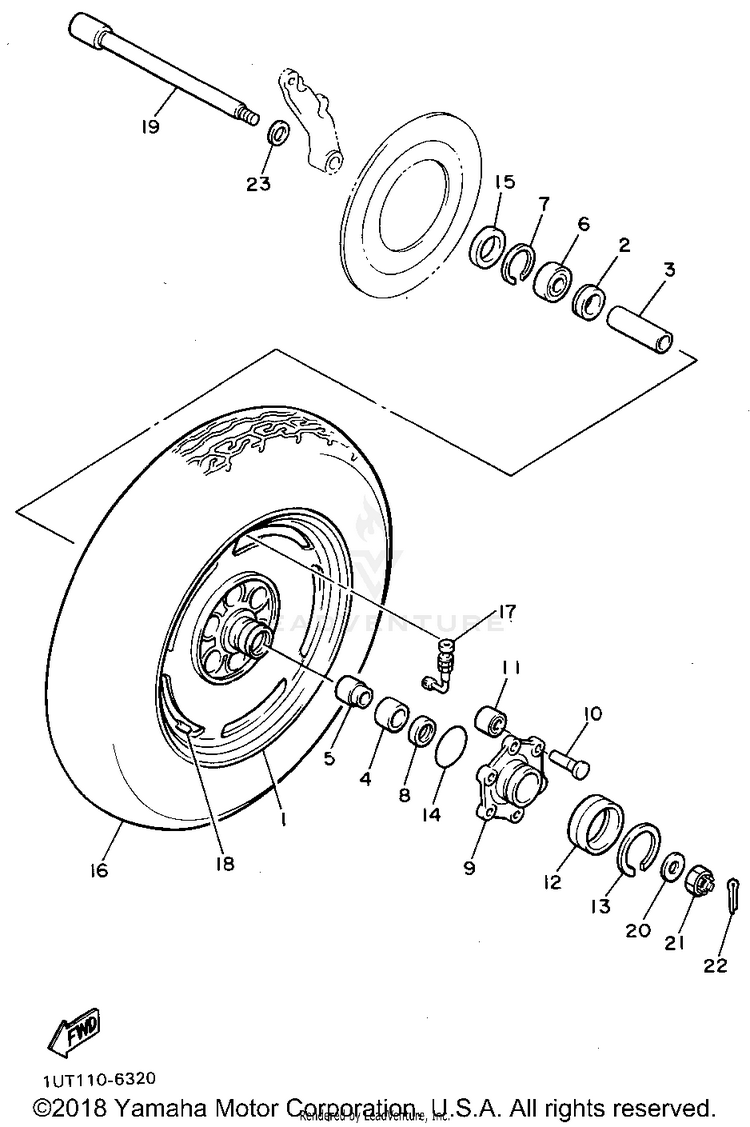 Rear Wheel Schematic