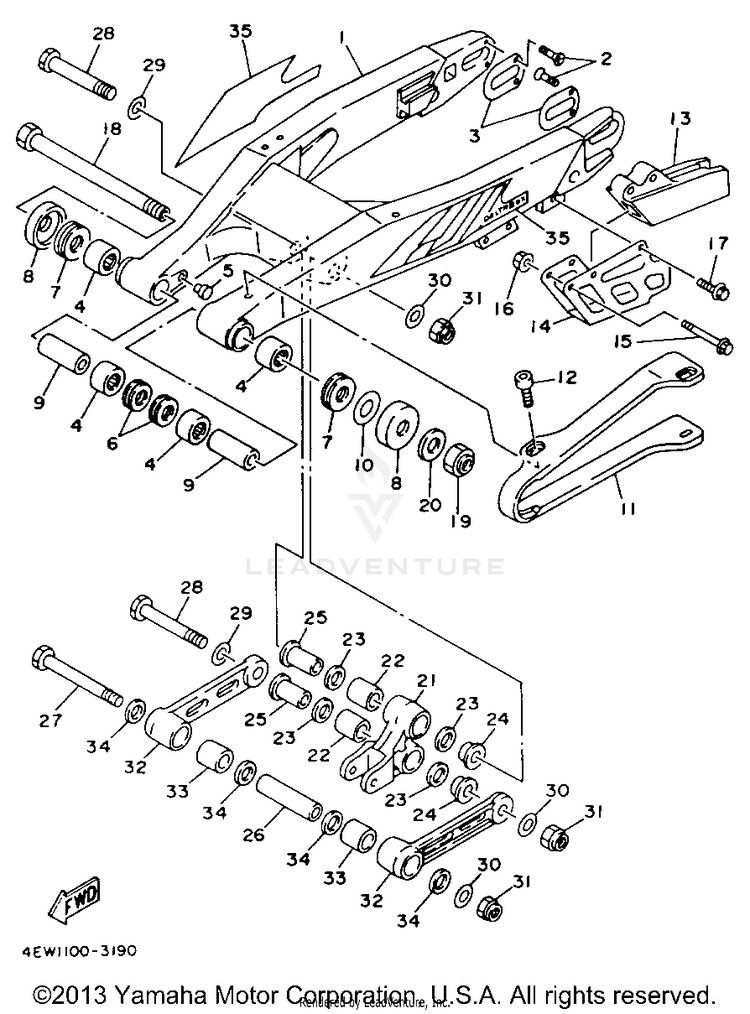 Swing Arm Schematic