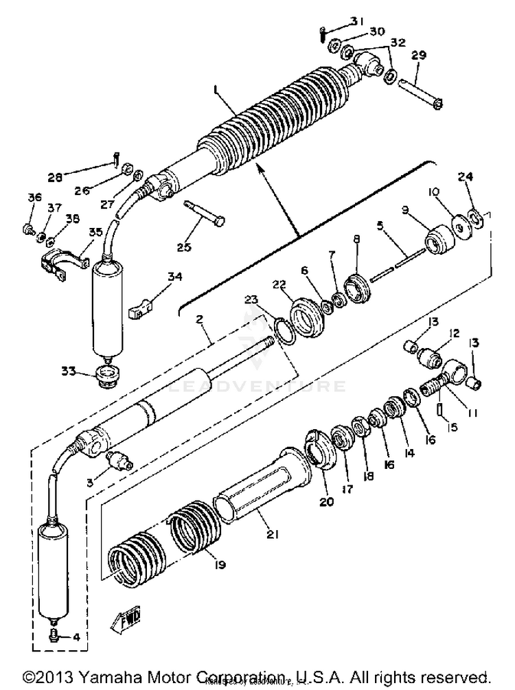 Rear Suspension Schematic