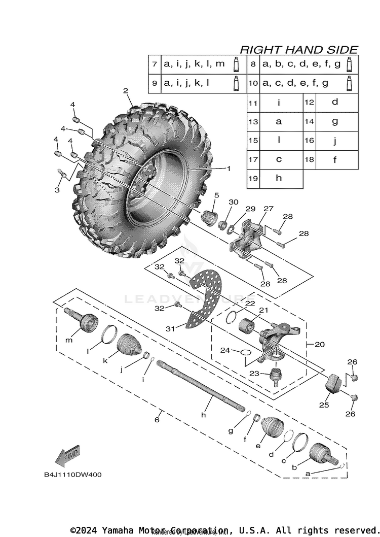Front Wheel 2 Schematic