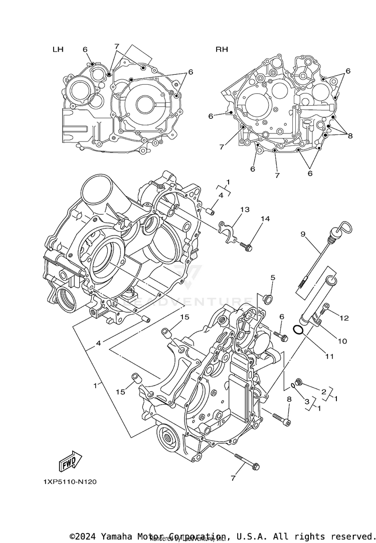 Crankcase Schematic