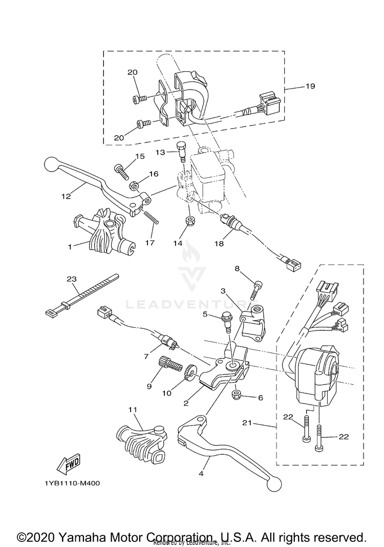 Handle Switch Lever Schematic