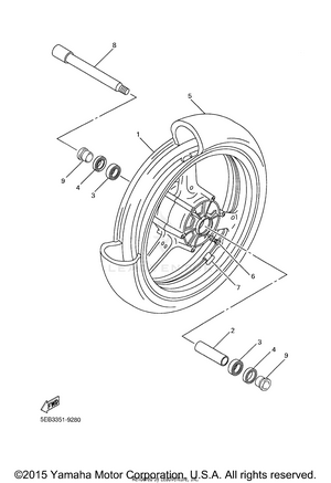 Front Wheel Schematic