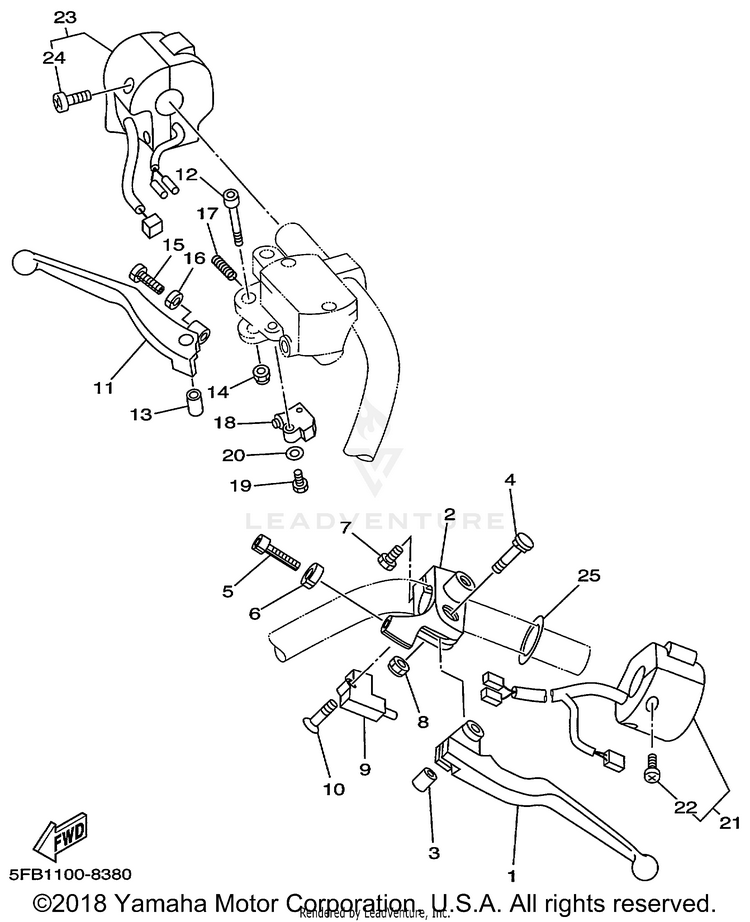 Handle Switch Lever Schematic
