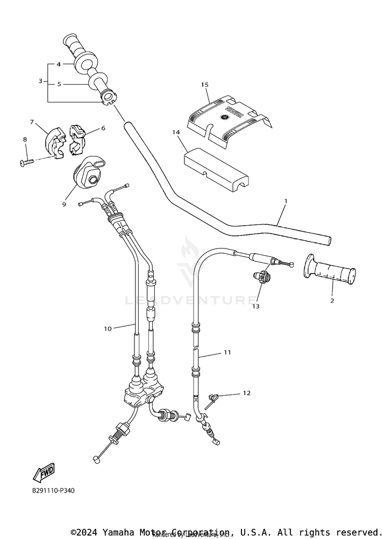 Steering Handle Cable Schematic