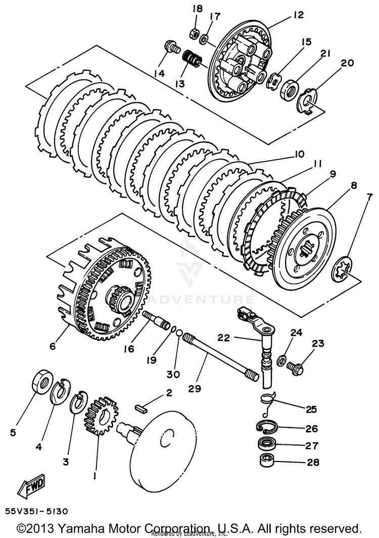Clutch Schematic