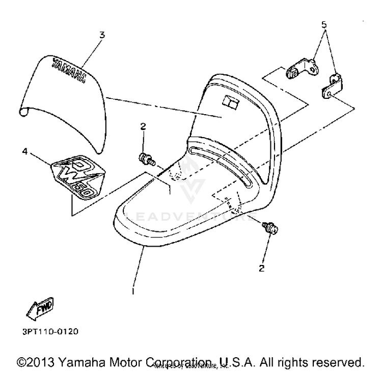 Front Fender Schematic