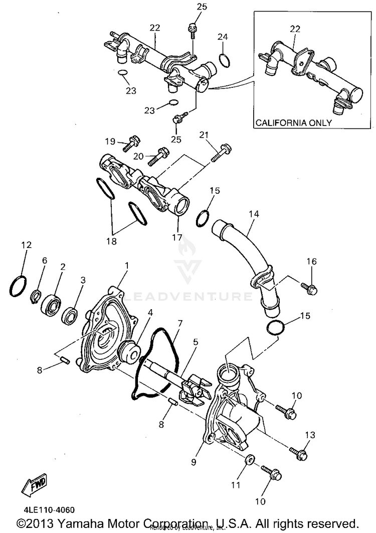 Water Pump Schematic