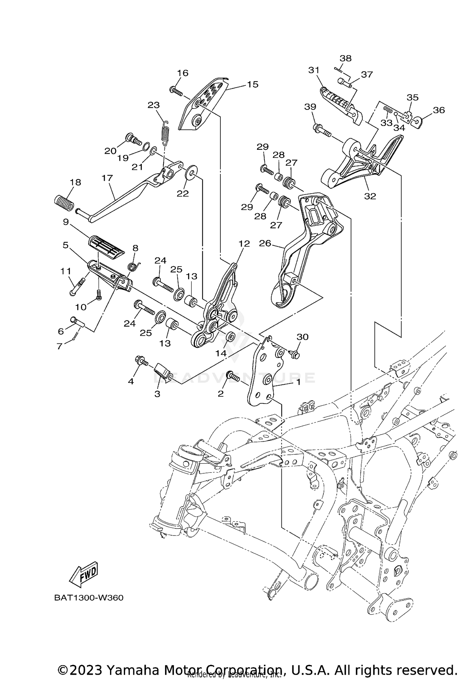 STAND & FOOTREST 2