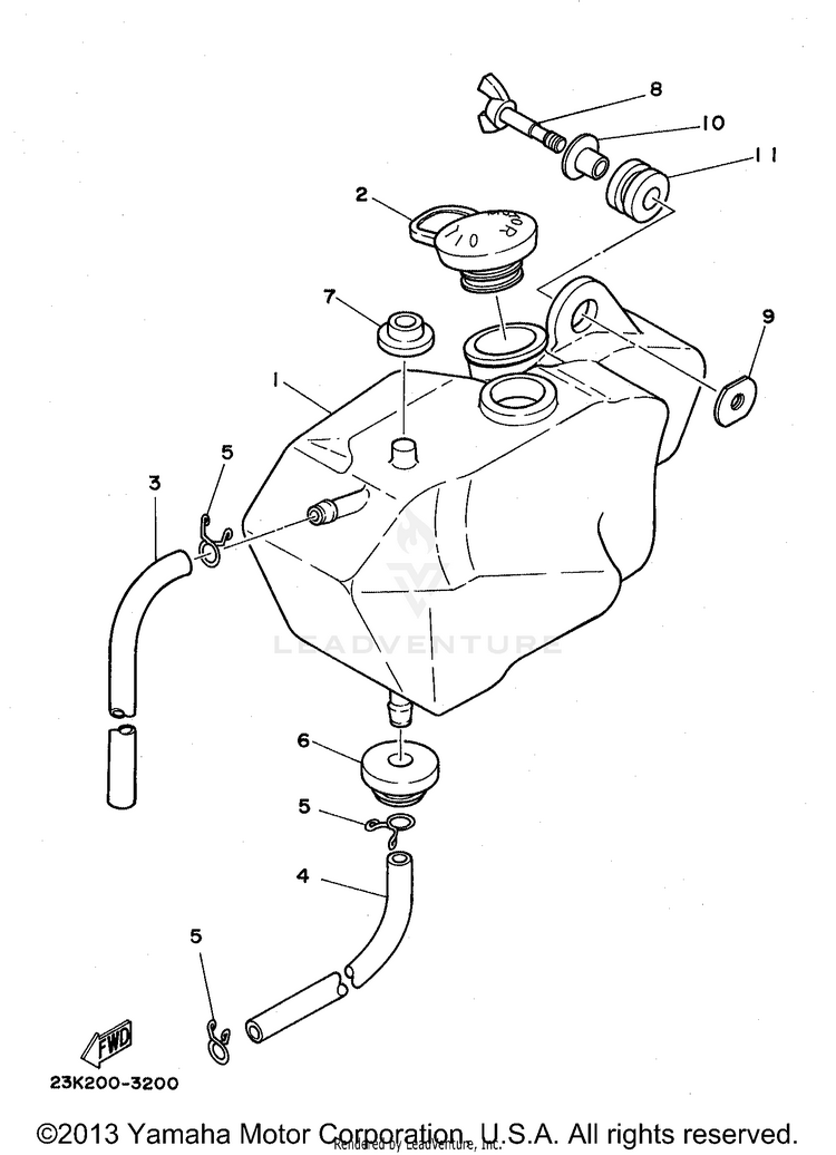 Oil Tank Schematic