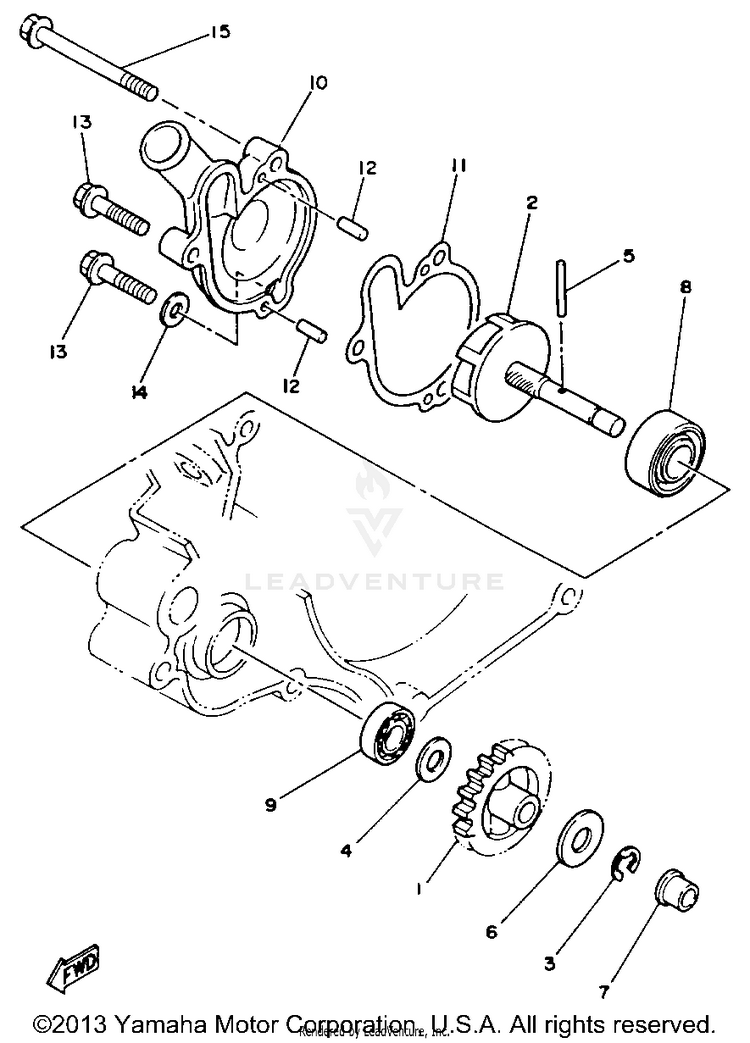 Water Pump Schematic