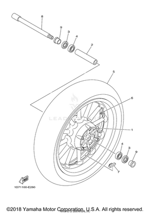 Front Wheel Schematic