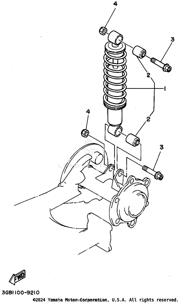 Rear Suspension Schematic