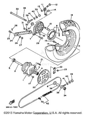 Rear Wheel Schematic
