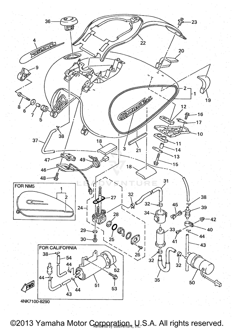 Fuel Tank Schematic
