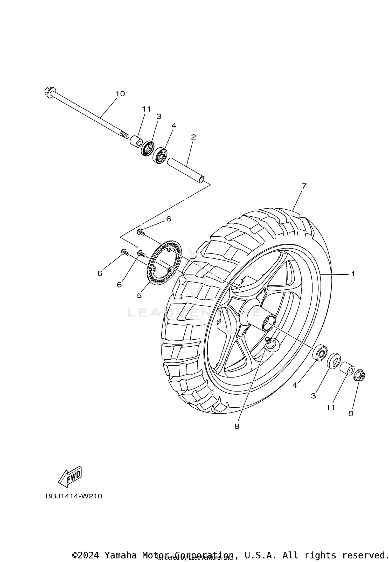 FRONT WHEEL