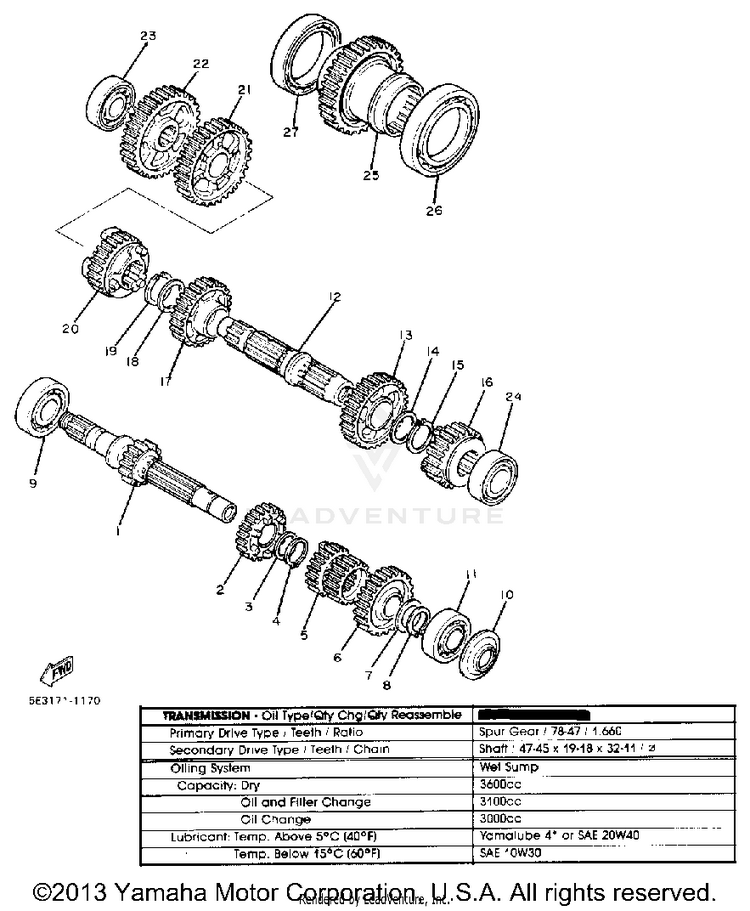 Transmission Schematic