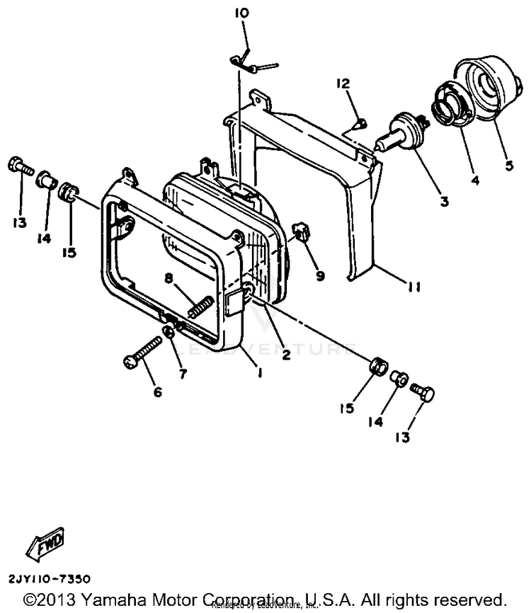 Headlight Schematic