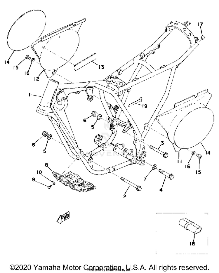 Frame - Side Cover Schematic