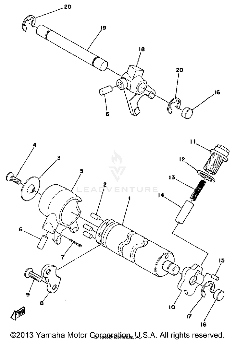 Shifter 1 GTMXF - 1979 Schematic