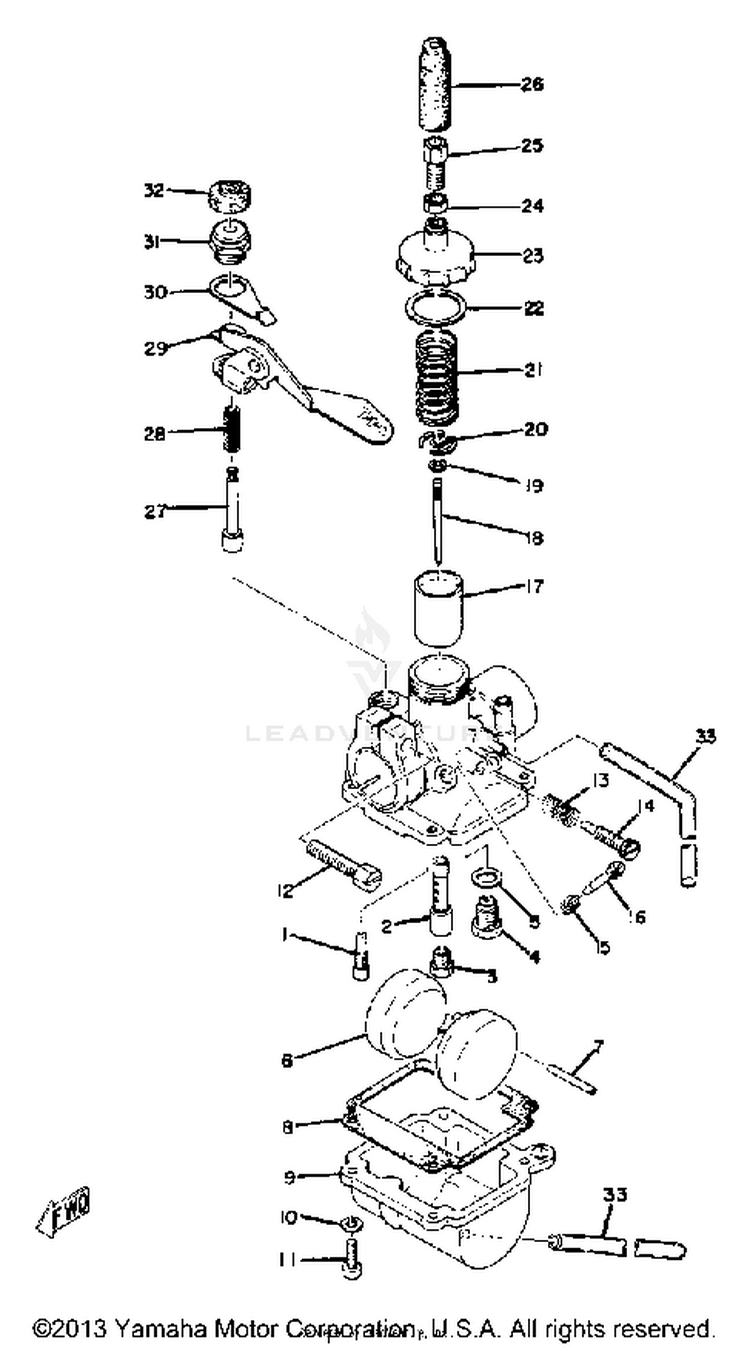 Carburetor Yz80a Schematic
