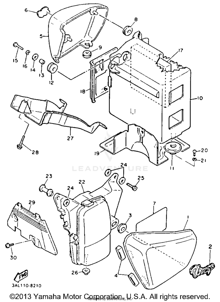 Side Cover Schematic