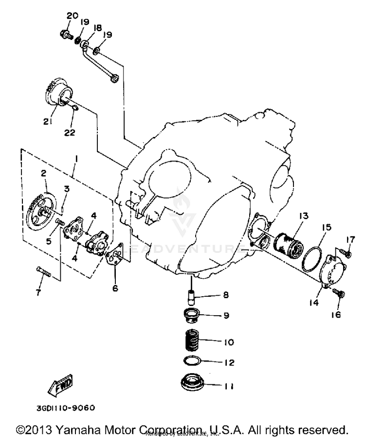 Oil Pump Schematic