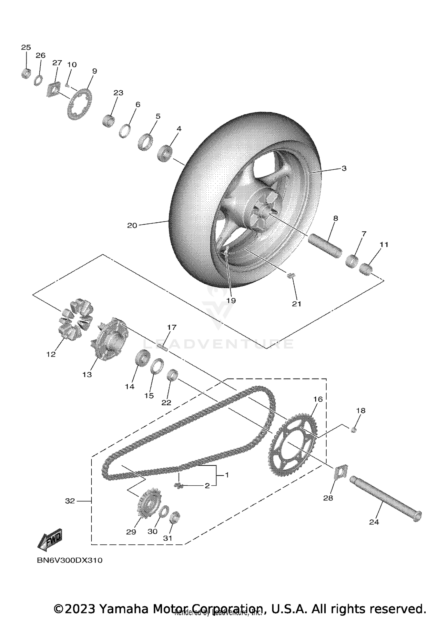 REAR WHEEL