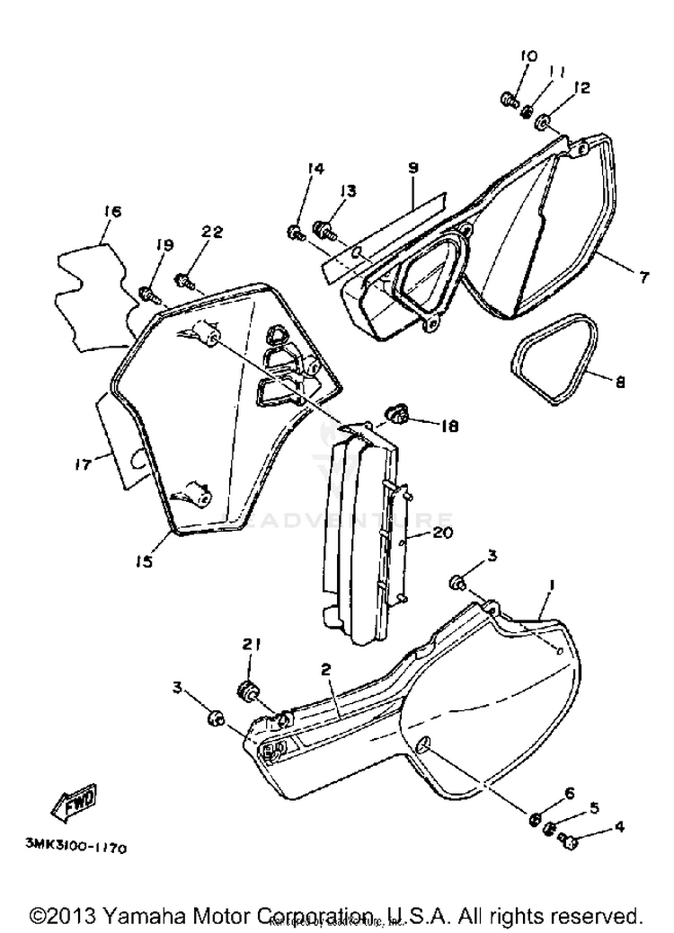 Side Cover Schematic