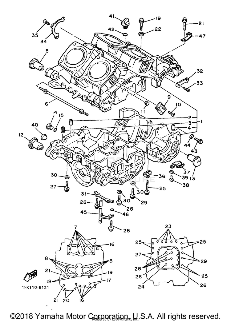 Crankcase Schematic
