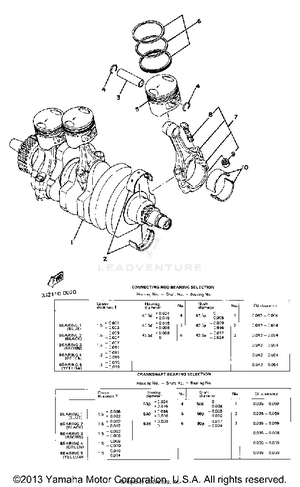 Crankshaft Piston Schematic