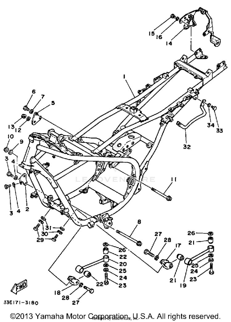 Frame Rz350n Schematic